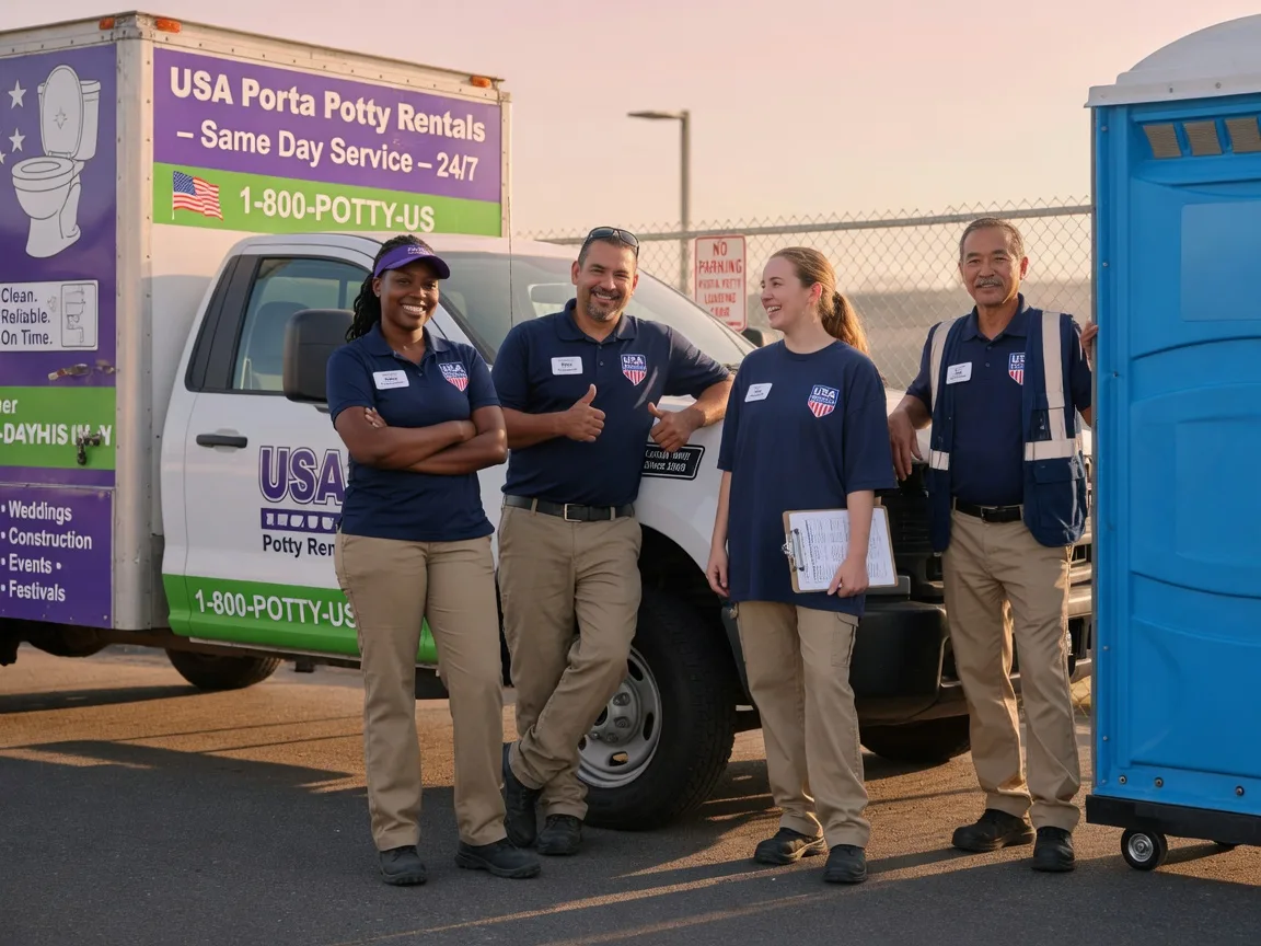 Porta Potty Rental company in Neffs, PA